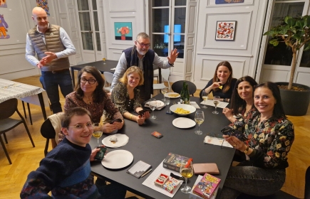 Soirée gourmande au profit de Shelter Box. Merci aux participants !